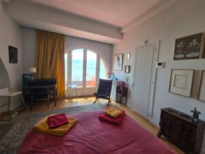 La villa saura vous ravir avec sa vue imprenable sur la Manche