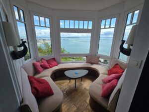 Profitez de la vue à 180° sur la Manche